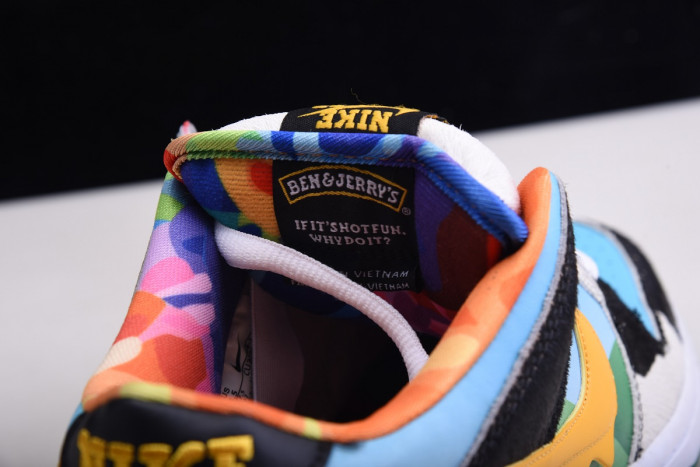 nike sb dunk low ben & jerry
