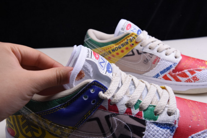 nike dunk low city market da6125-900