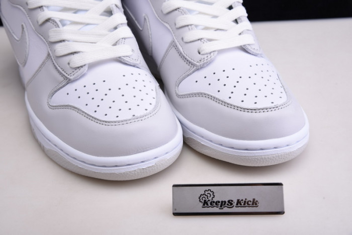 nike dunk high retro white vast grey (2021) - dd1399-100