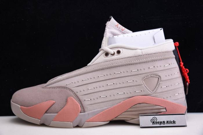 clot x air jordan 14 retro low ''terracotta'' - dc9857 200