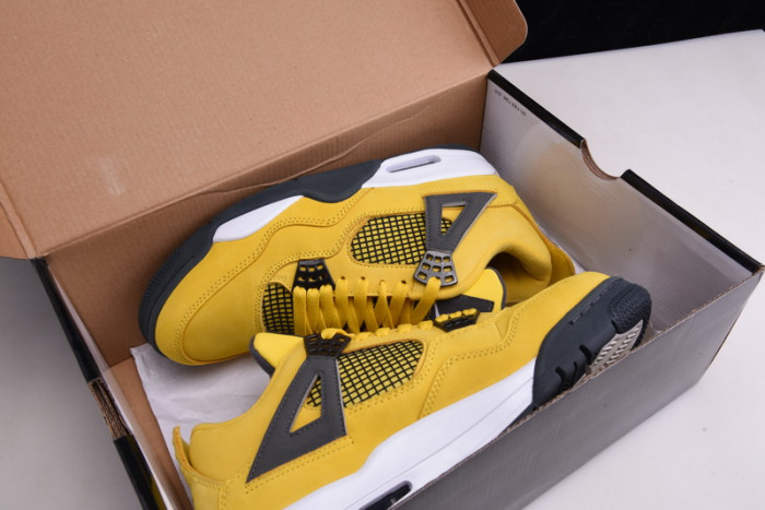 nike air jordan 4 retro lightning 314254-702