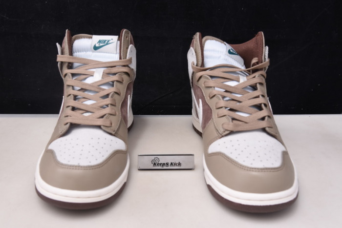 nike dunk high light chocolate dh5348-100