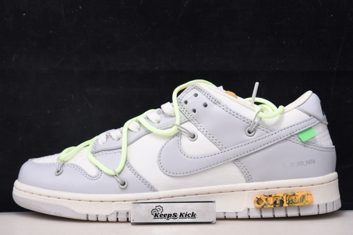 ow x dunk low ''lot 43 of 50''