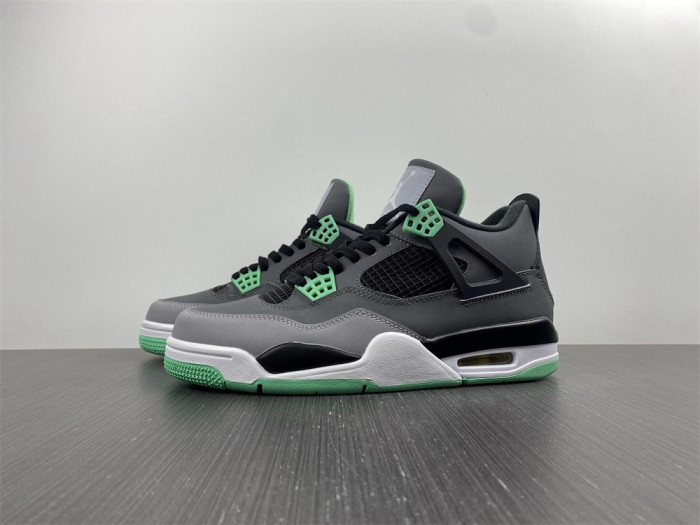 air jordan 4 retro ''green glow'' - 308497 033