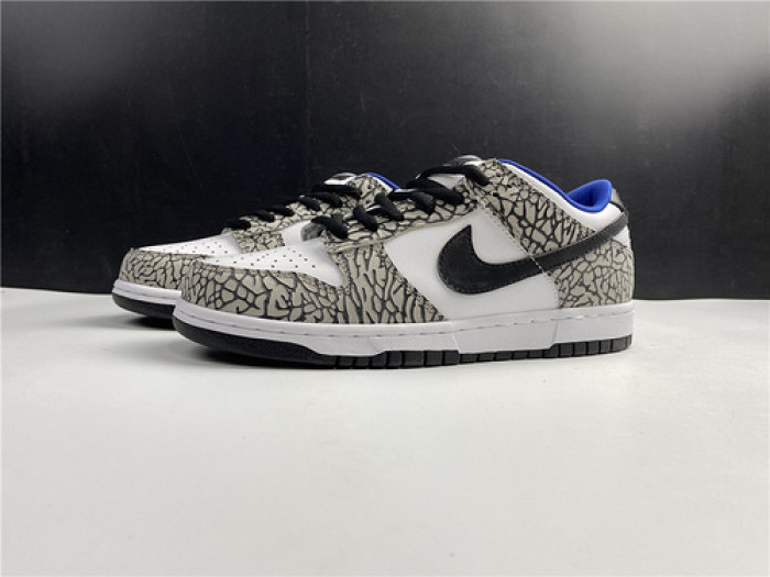 S*pre* x nike sb dunk low pro ''white cement'' 304292-001