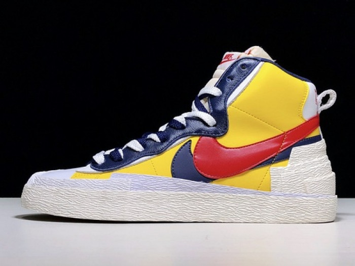 nike blazer mid sacai snow beach bv0072-700