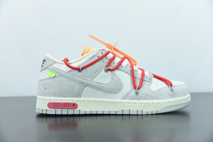 ow x dunk low ''lot 40 of 50''
