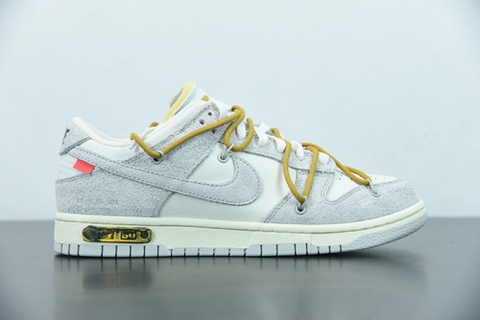 ow x dunk low ''lot 37 of 50''