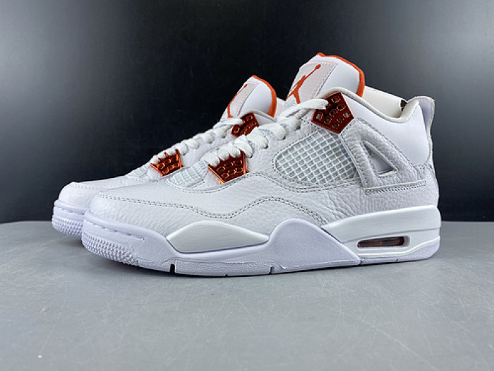 air jordan 4 retro "metallic orange" ct8527-118